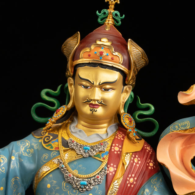 AksharaPadma STANDING PADMASAMBHAVA Statue-tibetan Buddhism BuddhaDecor